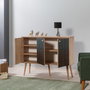 Hanah Home Mega-222 Consola en Roble Sonoma